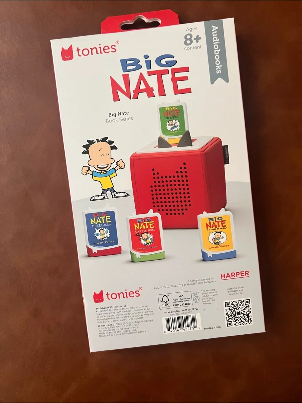 Tonies Big Nate Audiobook Set for Toniebox - 7+ hours content